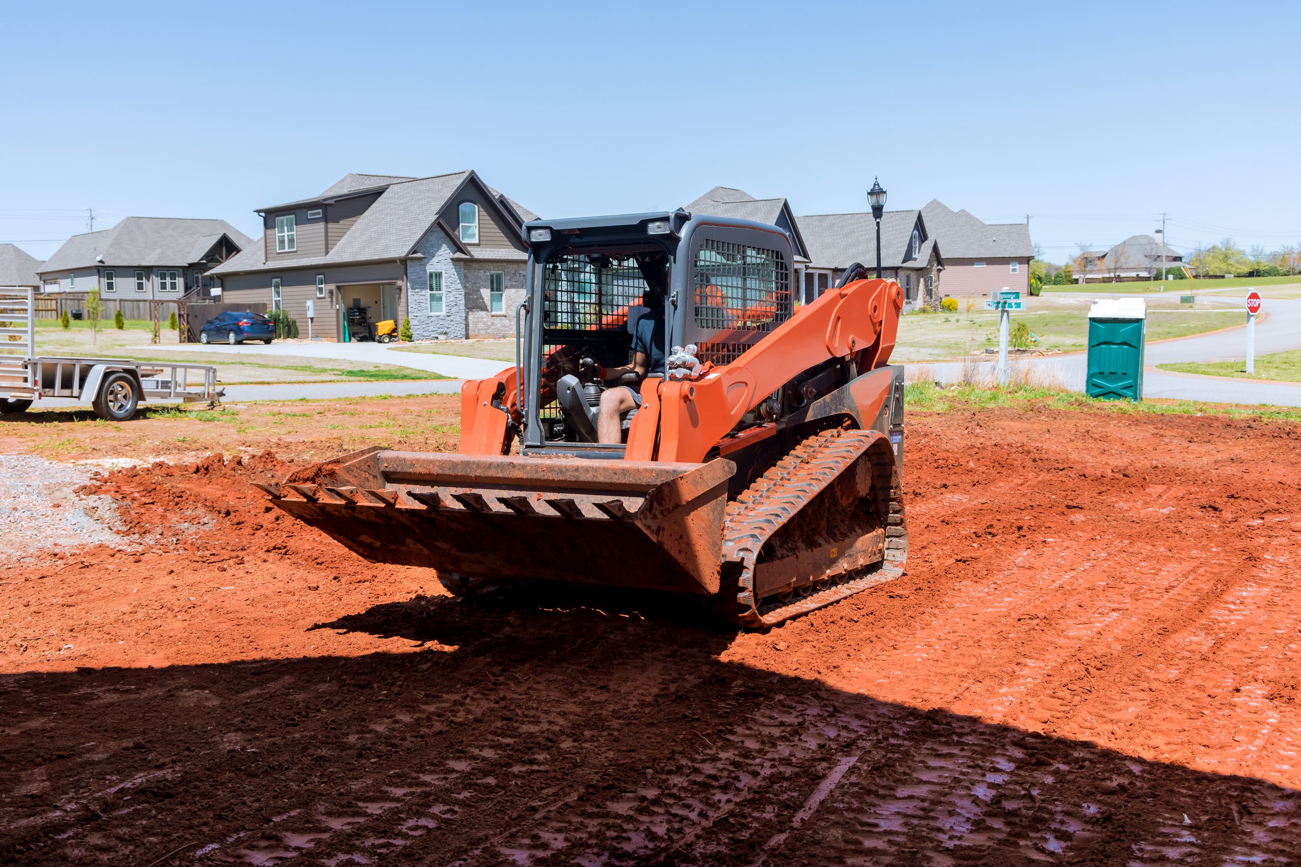 Building Pad Preparation & Driveway Grading