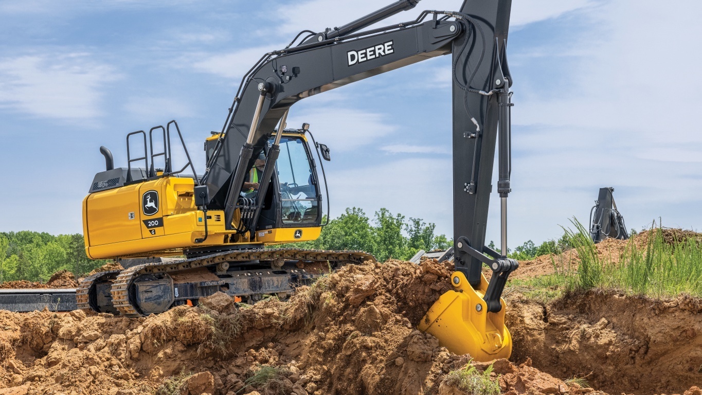 KNS LandWorx excavation and grading work on a residential site