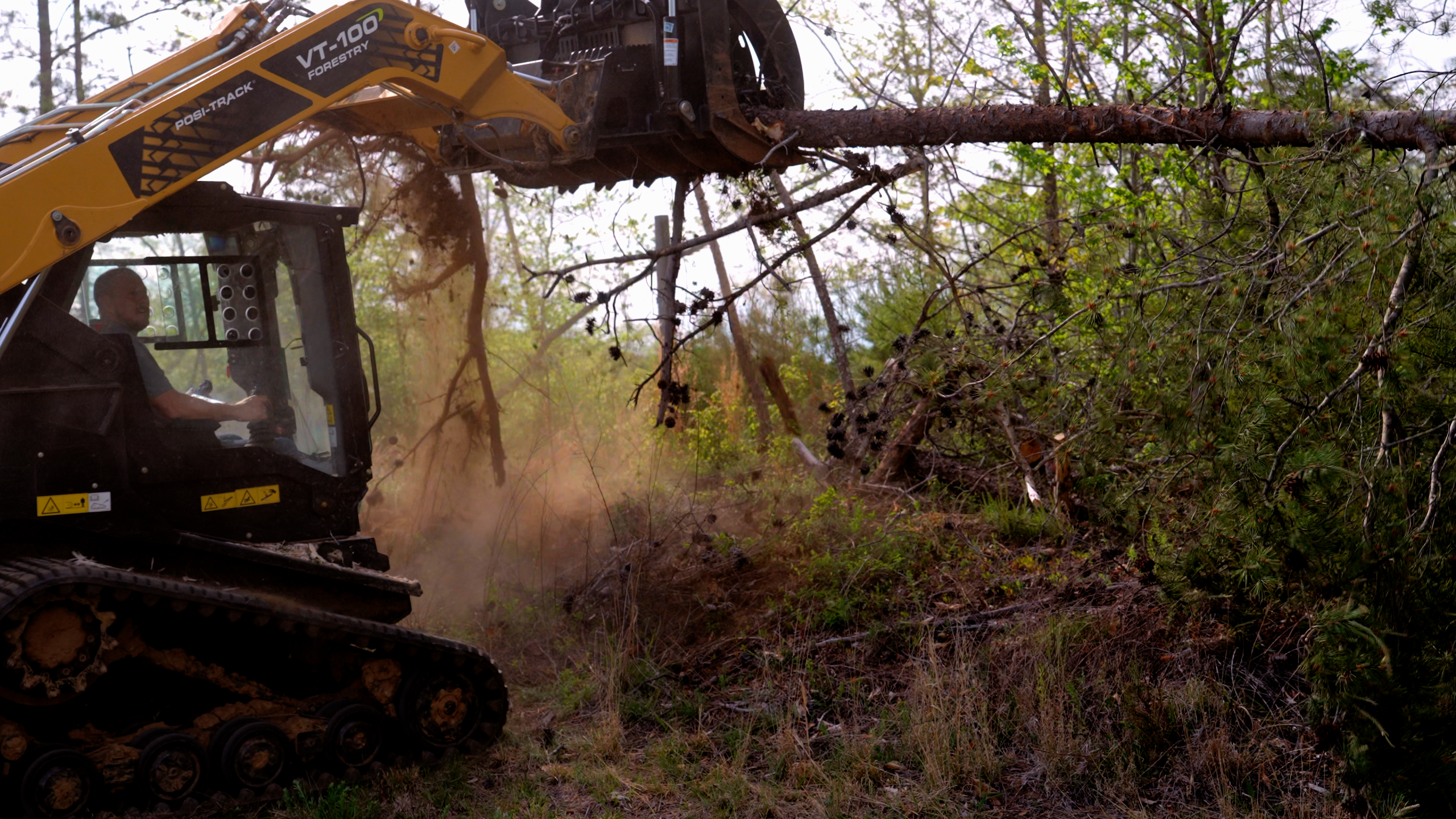 KNS LandWorx project action shot