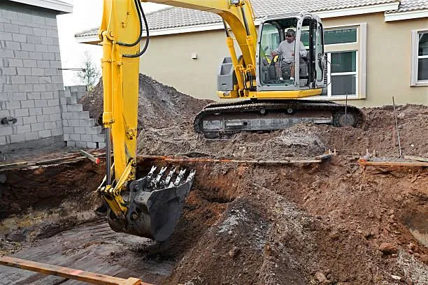 Residential excavation project